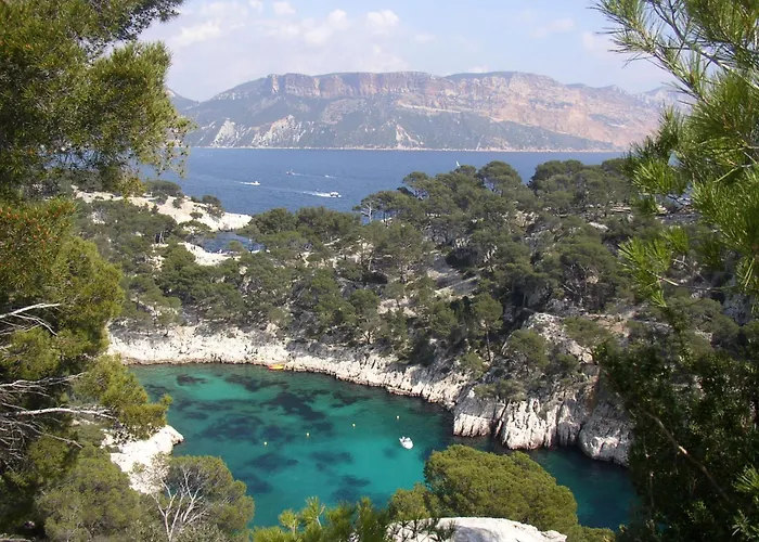 Vue Sur La Baie De Nyaraló Cassis