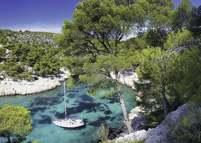 Vue Sur La Baie De Cassis