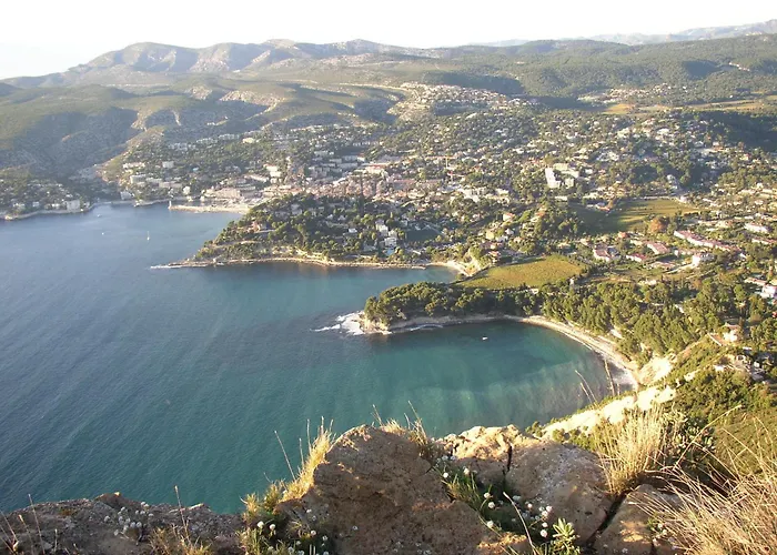 Vue Sur La Baie De Cassis